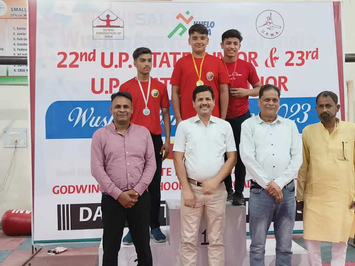 सब-जूनियर वुशु प्रतियोगिता में जिले के प्रतिभागियों ने जीते कई पदक